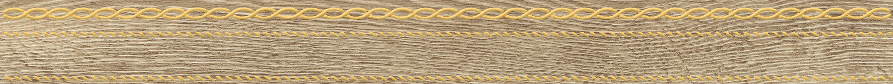 Genesis Бордюр тёмно-бежевый 6х60