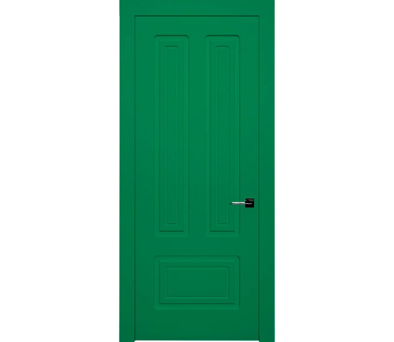 Дверь межкомнатная глухая Милан ДГ10 зеленая