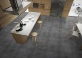 CR212 Керамогранит Fort Charcoal Expo/Древесный уголь Форт 60*120см карвинг 