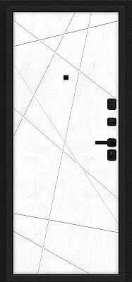 Граффити-5/SBlack (цвет Букле черное/Snow Art)