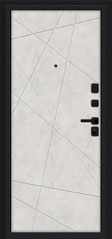 Граффити-5/SBlack (цвет Slate Art/Look Art/Букле черное)