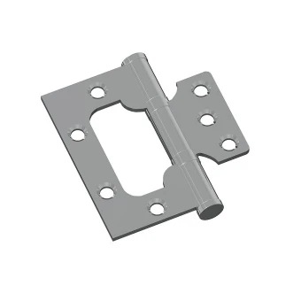 Петля без врезки стальная 2ВВ 75*63*2,5 (универс.) (цвет CP Хром)