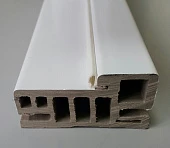 Коробка дверная распашная ДПК серая 75*38*2100 мм