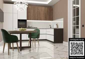R_PR1003 Керамогранит Калакатта Золотая 60*60см полированный 1,44м2