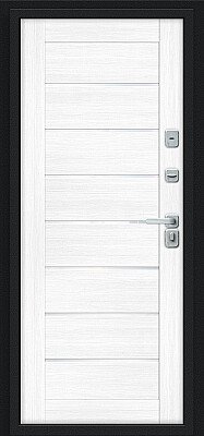 Thermo Техно Декор-2 (цвет Букле черное/Snow Melinga)