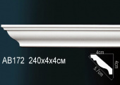 Карниз гладкий AB172F