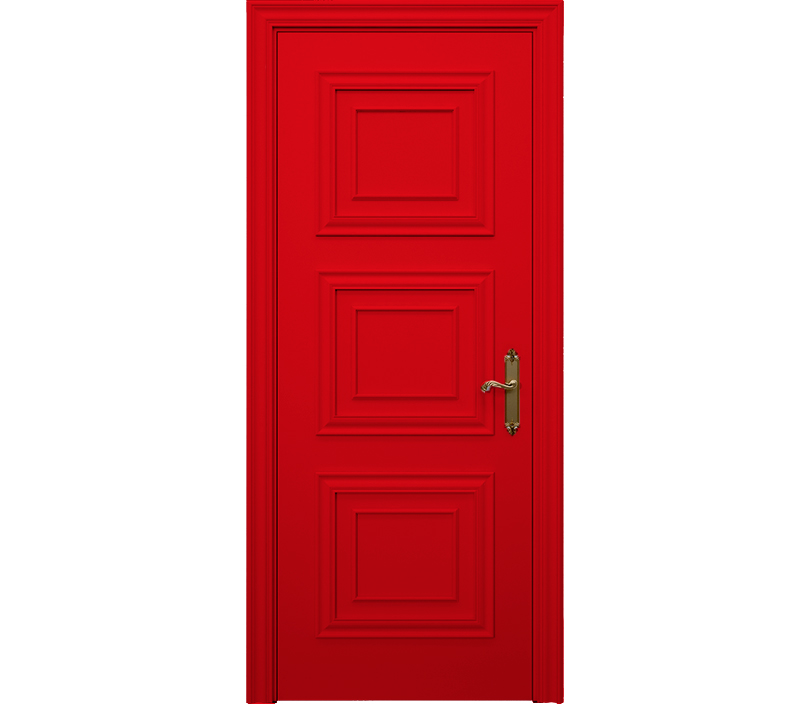 Дверь межкомнатная глухая Каталина ДГ6 красная