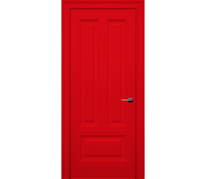 Дверь межкомнатная глухая Савона ДГ10 красная