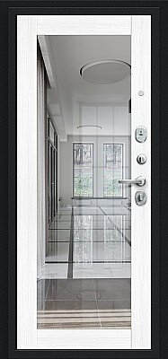 Флэш (цвет Букле черное/Snow Melinga)