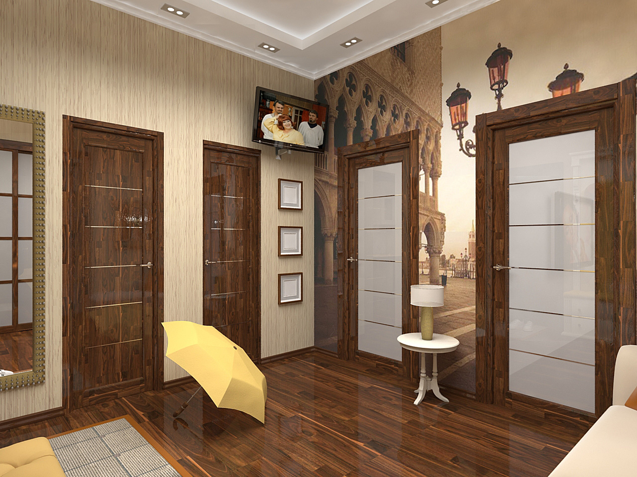 Выбор ламината под цвет дверей Выбор ламината под цвет дверей