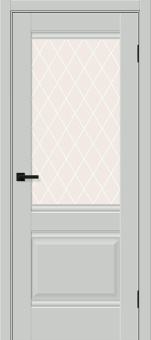 Прима-3 (Grey Silk / White Сrystal)