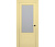 Дверь межкомнатная со стеклом Римини ДО2-2 ванильная